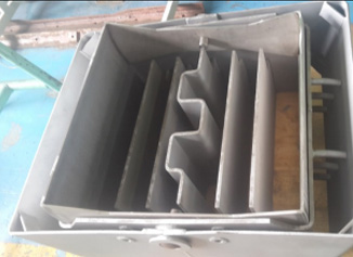 Fabricated stainless steel tank